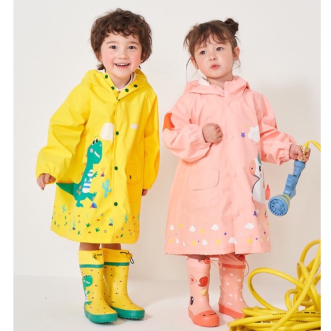 Kids Toddler Raincoat Dinosaur Unicorn Shark Cute