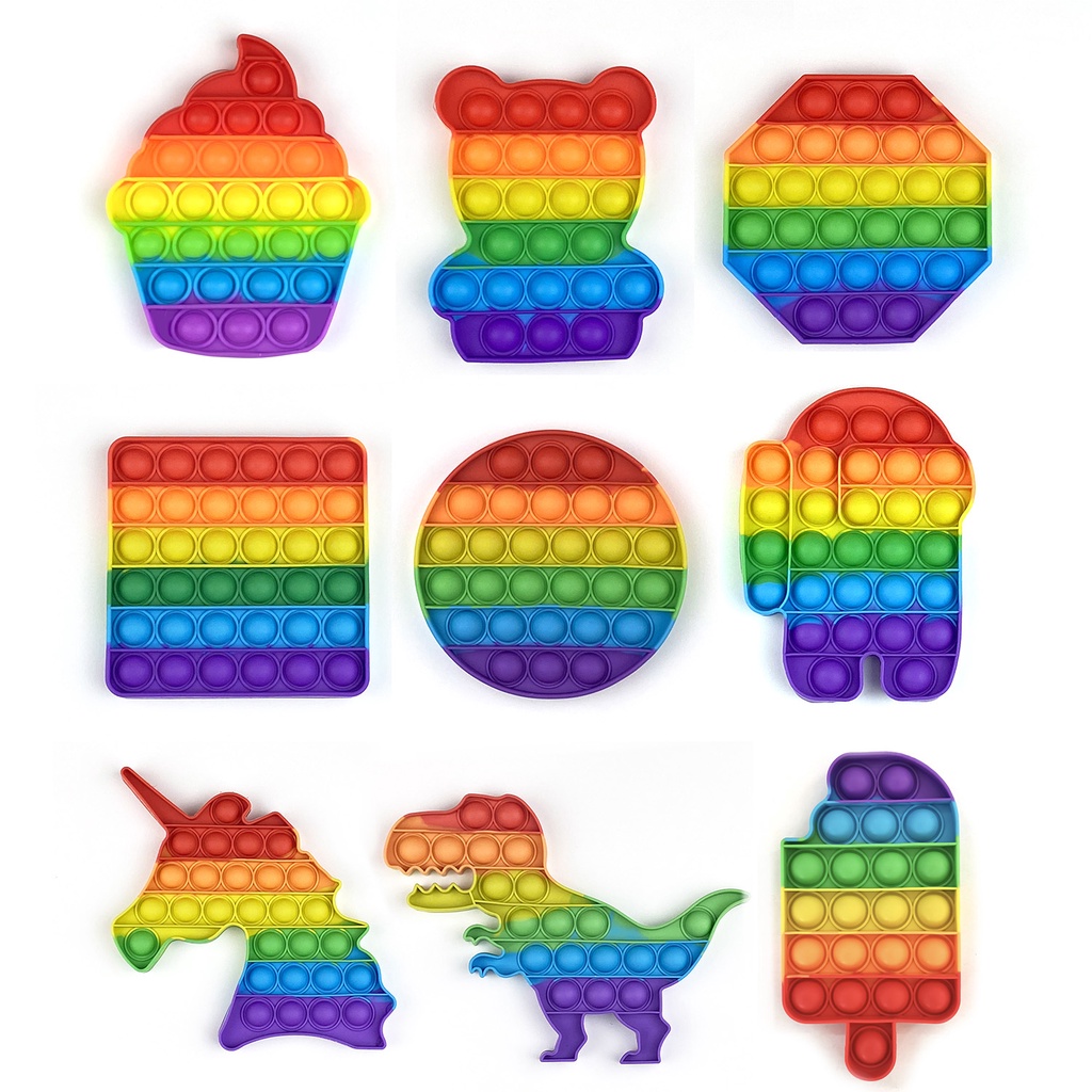 Pop it Fidget Baby Toy Kids Toys Push pop push bubble stress relief kids pop it stress autism sensory toys pop it